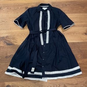 Kate Spade dress with embroidery, 100% cotton